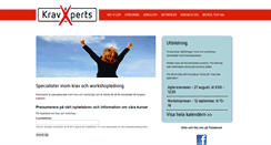 Desktop Screenshot of kravxperts.se